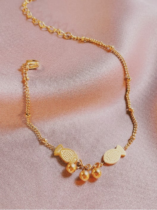 2 Fish Anklet