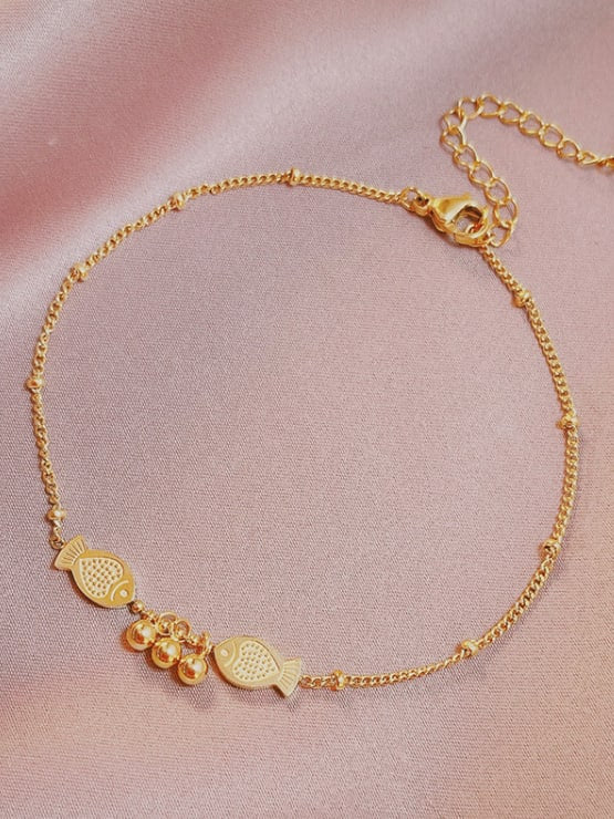 2 Fish Anklet