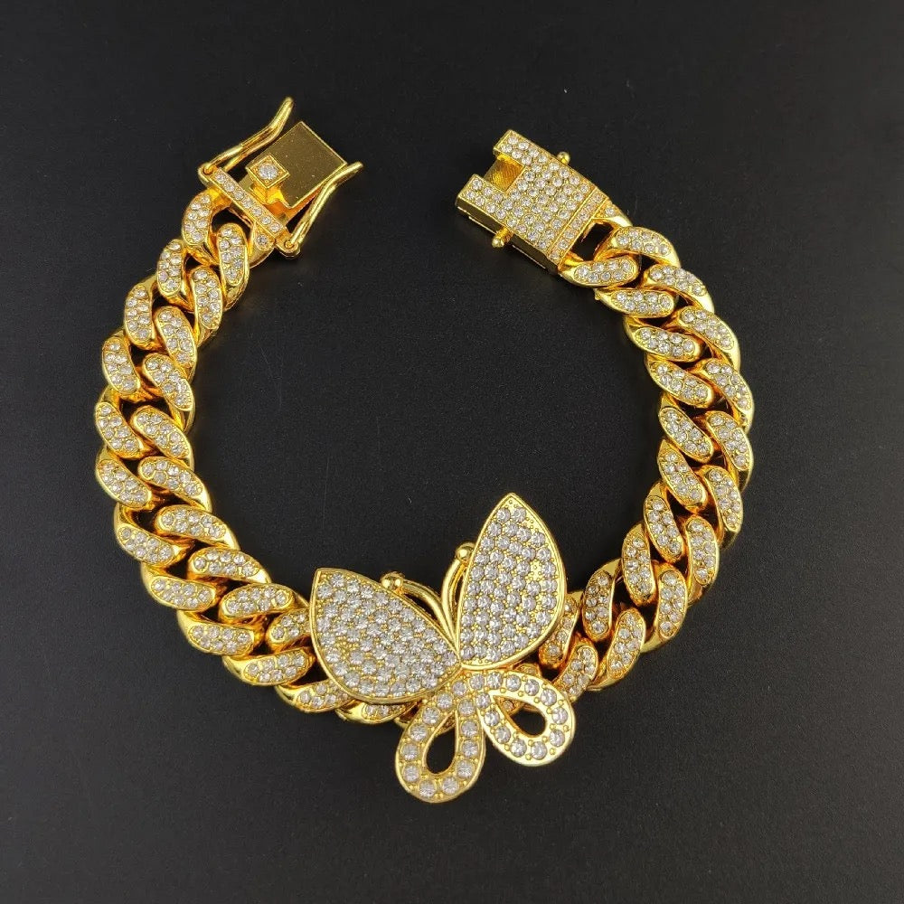 Cuban Butterly Bracelet