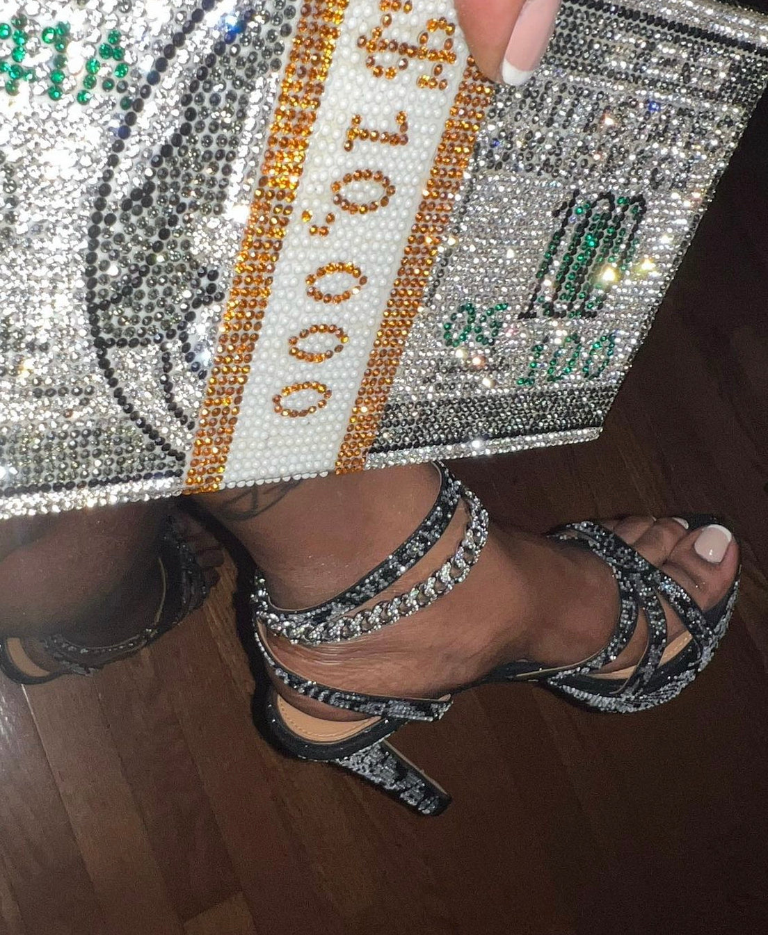 Icy Cuban Anklet
