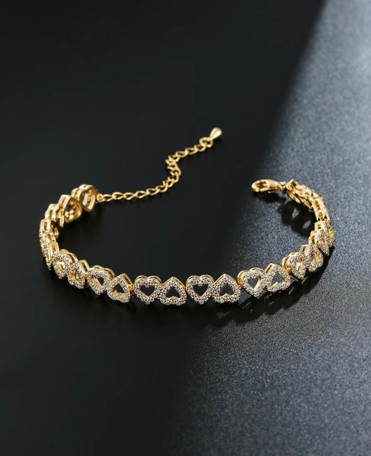 My Heart is Linked Bracelet