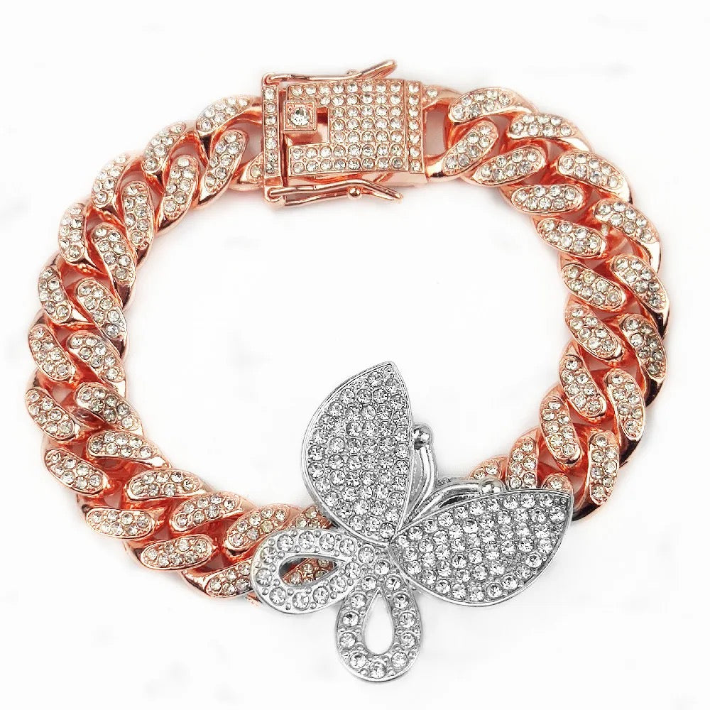 Cuban Butterly Bracelet