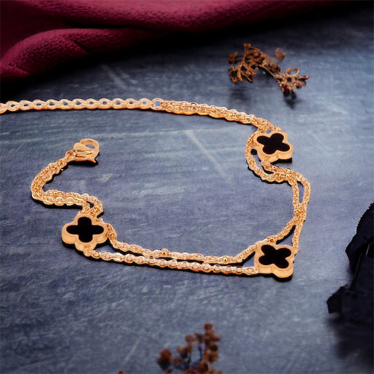 Clover Anklet