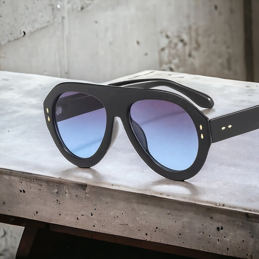 Shaded Blue Sunglasses